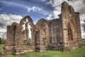 Lincluden Collegiate Church South View Sunbeams HDR