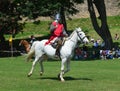 Lincoln Castle Medieval Re-enactment Day, England UK