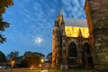 Lincoln Cathedral at night Royalty Free Stock Photo