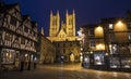 Lincoln Cathedral in the historic city of Lincoln, UK Royalty Free Stock Photo