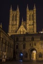 Lincoln Cathedral in Lincoln Royalty Free Stock Photo