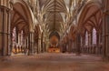 Lincoln Cathedral Nave Royalty Free Stock Photo