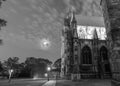 Lincoln Cathedral at night Royalty Free Stock Photo