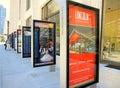 Lincoln Center Billboards Royalty Free Stock Photo