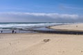 Lincoln City Oregon coast a day at the beach Royalty Free Stock Photo