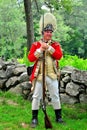 Lincoln, MA: British Redcoat Soldier at Hartwell Tavern