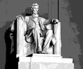 Abraham Lincoln Memorial Royalty Free Stock Photo