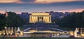 Lincoln Memorial during blue hour after sunset in Washington Royalty Free Stock Photo