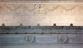 Lincoln Memorial Close Up Details Washington DC
