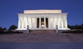 Lincoln Memorial Illuminated at Night Washington D