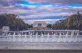 Lincoln memorial monument in Washington