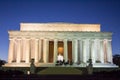 Lincoln Memorial Night Royalty Free Stock Photo