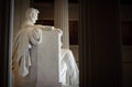 Lincoln Memorial Profile Royalty Free Stock Photo