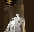 Lincoln memorial statue Royalty Free Stock Photo