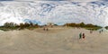 Lincoln Memorial Washington DC circa 2023. 360 panorama VR equirectangular photo