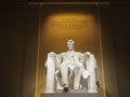 Lincoln Memorial in Washington DC by night