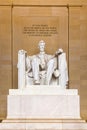 Lincoln Memorial in Washington Royalty Free Stock Photo