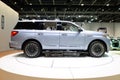 The Lincoln Navigator car is on Dubai Motor Show 2017