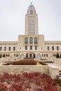 Lincoln, Nebraska - State Capitol Building Royalty Free Stock Photo