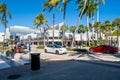 The Lincoln Road boulevard in Miami Beach