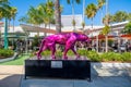 The Lincoln Road Boulevard in Miami Beach