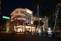 Lincoln Theatre on Lincoln Road Mall in Miami Beach, Florida at night.