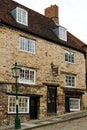 Jews Court on Steep Hill inLincoln, england Royalty Free Stock Photo