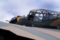 Avro Lancaster. British large four engine bomber of the second world war.