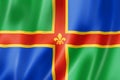 Lincolnshire County flag, UK