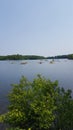 Lincolnwood state park in the morning kayak Royalty Free Stock Photo