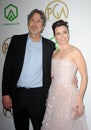 Linda Cardellini and Peter Farrelly Royalty Free Stock Photo