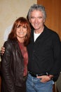 Linda Gray,Patrick Duffy Royalty Free Stock Photo