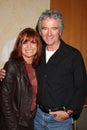 Linda Gray,Patrick Duffy Royalty Free Stock Photo