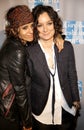 Linda Perry and Sara Gilbert