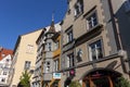 On the streets of the old town on the island of Lindau