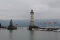 Lindau harbor Royalty Free Stock Photo