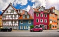 Lindau, old town on Lake Constance Bodensee. Royalty Free Stock Photo