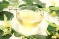 Linden blossom tea Royalty Free Stock Photo