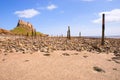 Lindisfarne Castle and beach I Royalty Free Stock Photo