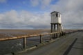 Lindisfarne Causeway Royalty Free Stock Photo