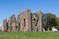 Lindisfarne priory Royalty Free Stock Photo