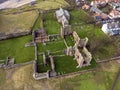 Lindisfarne Priory - Northumberland - England Royalty Free Stock Photo