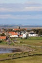 Lindisfarne village Holy Island, Northumberland UK