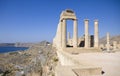 Lindos Acropolis Royalty Free Stock Photo