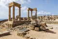 Lindos' Acropolis Royalty Free Stock Photo
