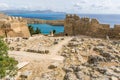 Lindos' Acropolis Royalty Free Stock Photo