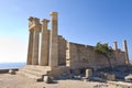 Lindos ancient acropolis area at Rhodes