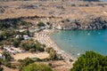 Lindos Beach in Rhodes