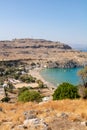 Lindos Beach in Rhodes