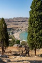 Lindos Beach in Rhodes